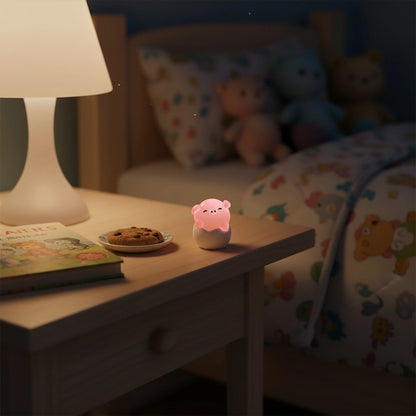 Miniature Glow Eggshell Animal Assorted  (1pc)