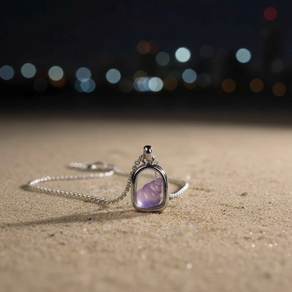 Miniature Glow Conch Shell Assorted (1pc)