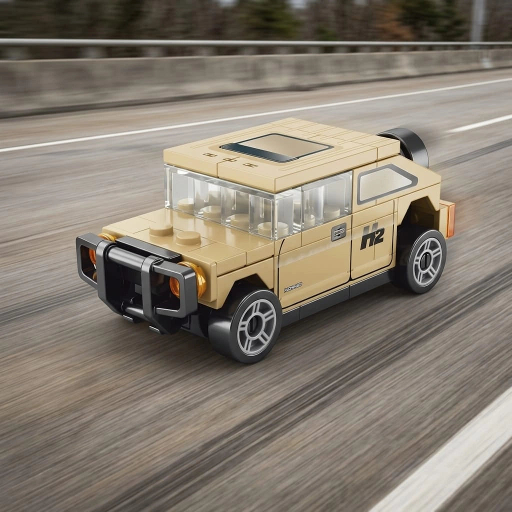 Desert SUV Vehicle Building Block (1Pc)
