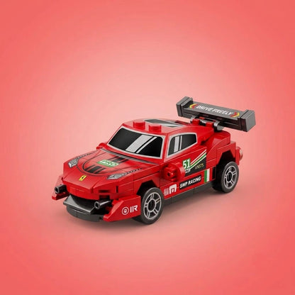 Speed Wing Racer Vehicle Building Block (1Pc)