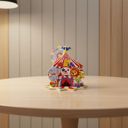 Carnival Circus Tent 3D Puzzle (1Pc)
