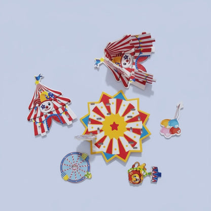 Carnival Circus Tent 3D Puzzle (1Pc)