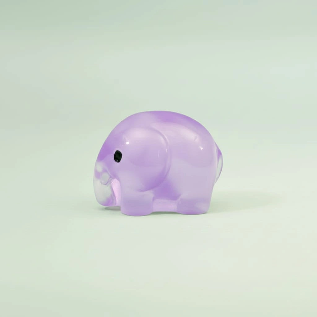 Miniature Glow Elephant Assorted (1pc)