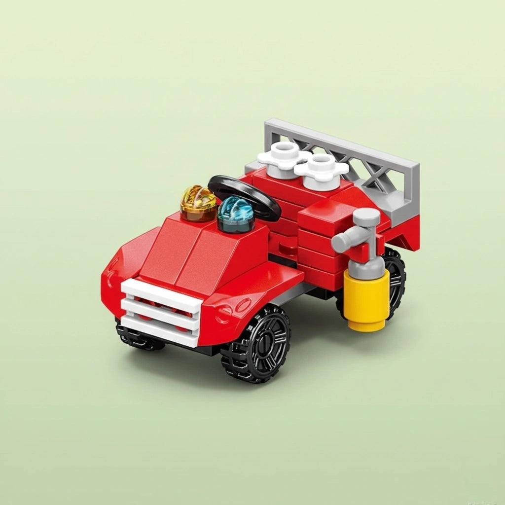 Emergency Vehicle Building Block (1Pc) on the light background.