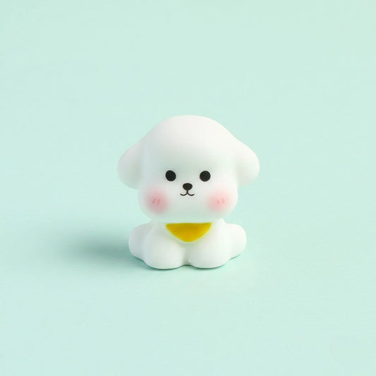 Miniature White Puppy (1Pc)