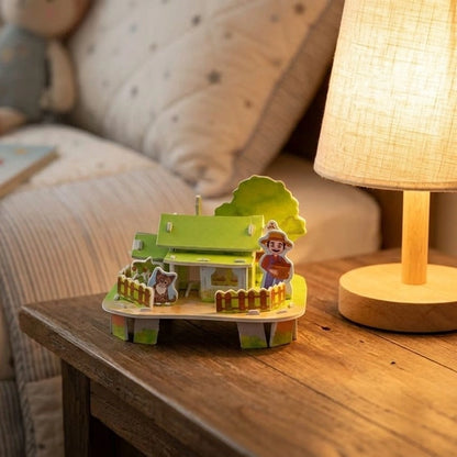 Countryside Grow Home 3D Puzzle (1Pc)