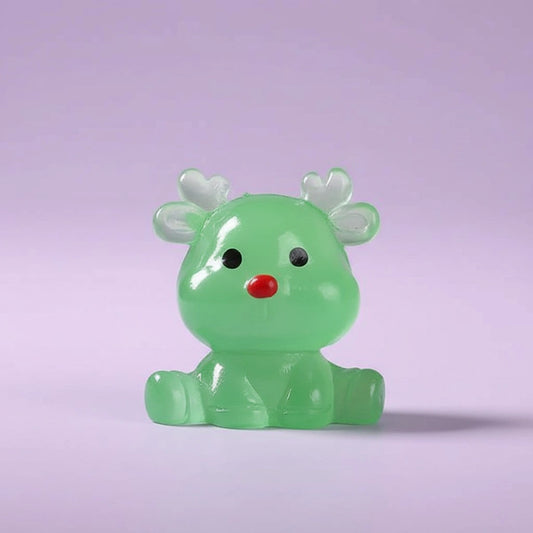 Miniature Glow Christmas Reindeer Assorted (1pc)
