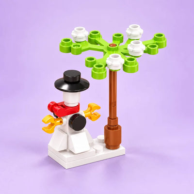 Snowman Winter Tree Christmas Building Block (1Pc)