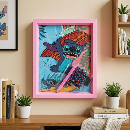 Surfboard Stitch Diamond Painting Kit (1Pc)