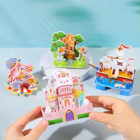 Carnival Circus Tent 3D Puzzle (1Pc)