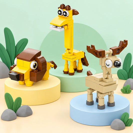 King Lion & Herbivores Pack (3 in 1 set)