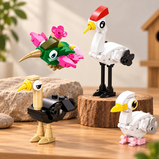Winged Paradise Birds Pack (4 in 1 set)