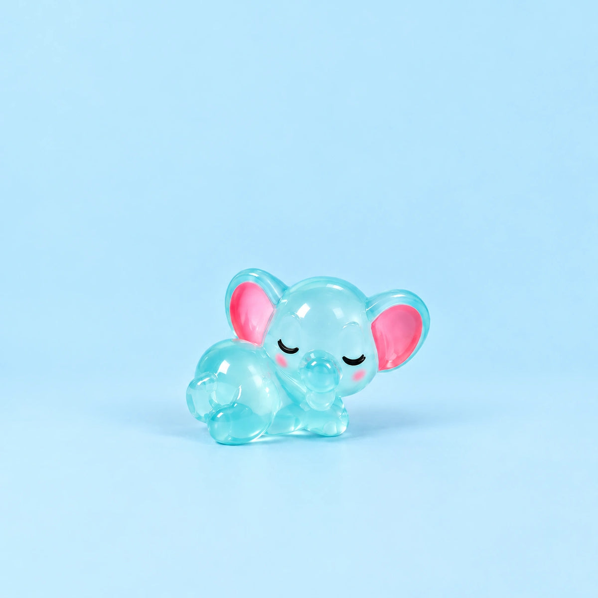 Miniature Glow Sleepy Elephant  Assorted (1pc)