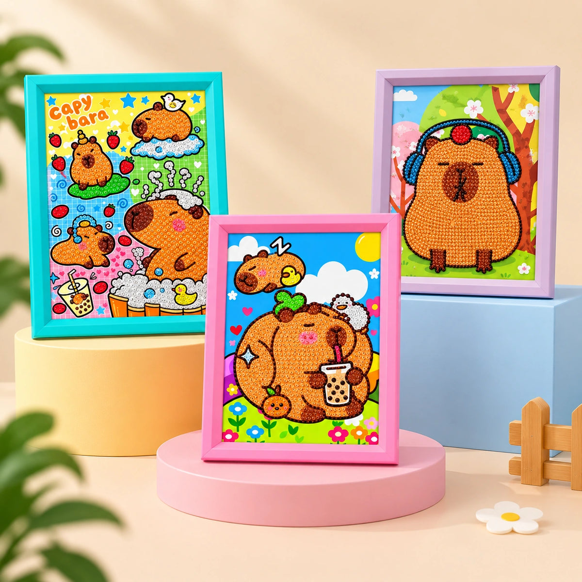 Kawaii Cafe & Chill Animals (3 in 1 set)