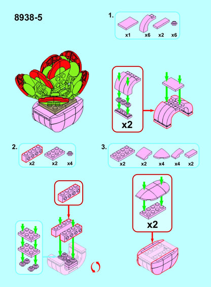 Kalanchoe Thyrsifolia Building Block (1Pc)