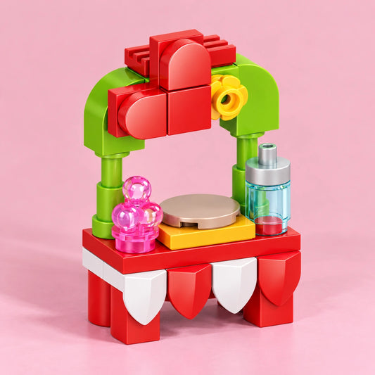 Santa Shop Stall Christmas Building Block (1Pc)