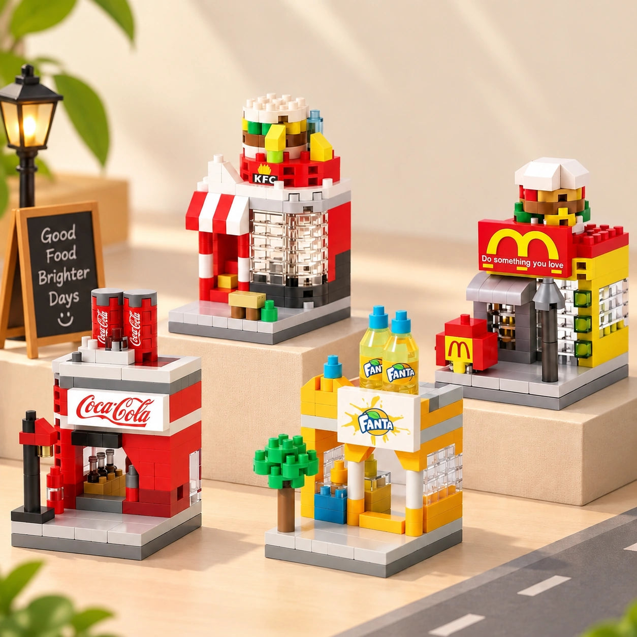 Dawbu Downtown Eat Street (4 in 1 set)