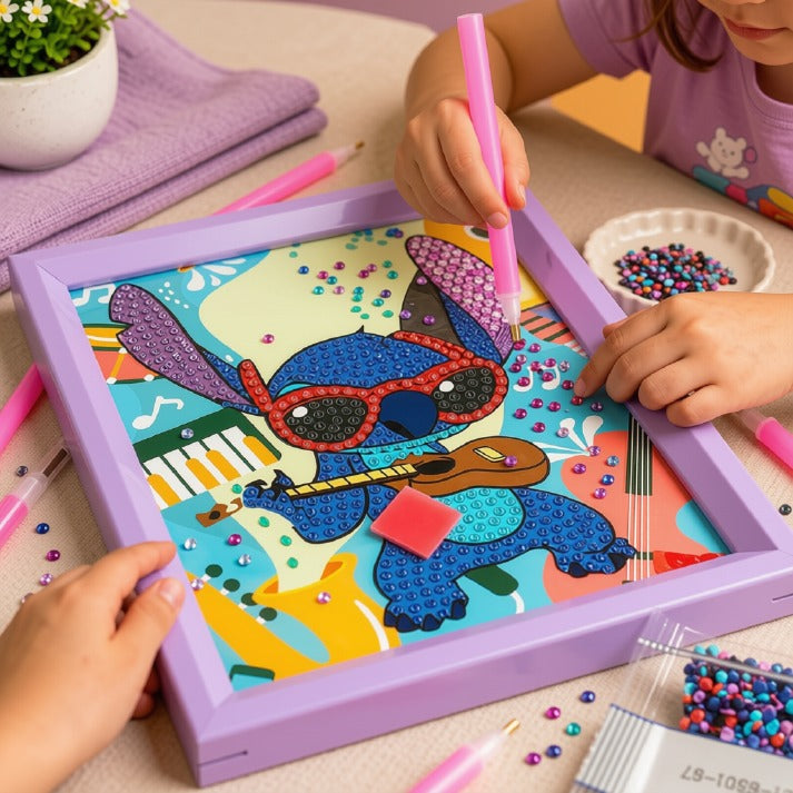 Singing Stitch Diamond Painting Kit (1Pc)