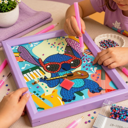 Singing Stitch Diamond Painting Kit (1Pc)