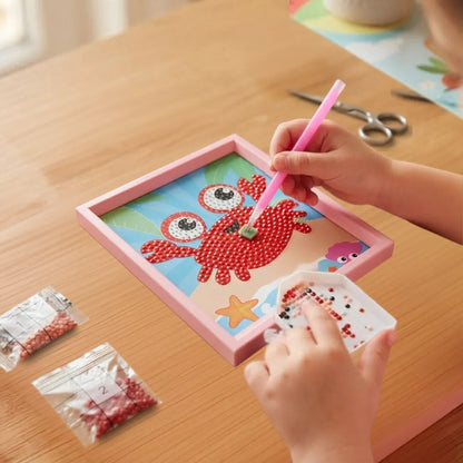 Beach Crab Diamond Painting Kit (1Pc)