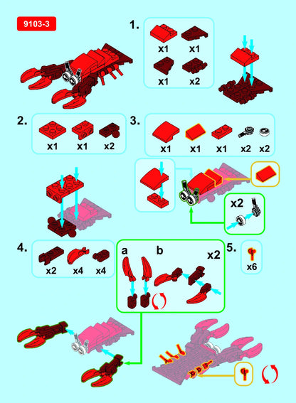 Lobster Builder Building Block (1Pc)