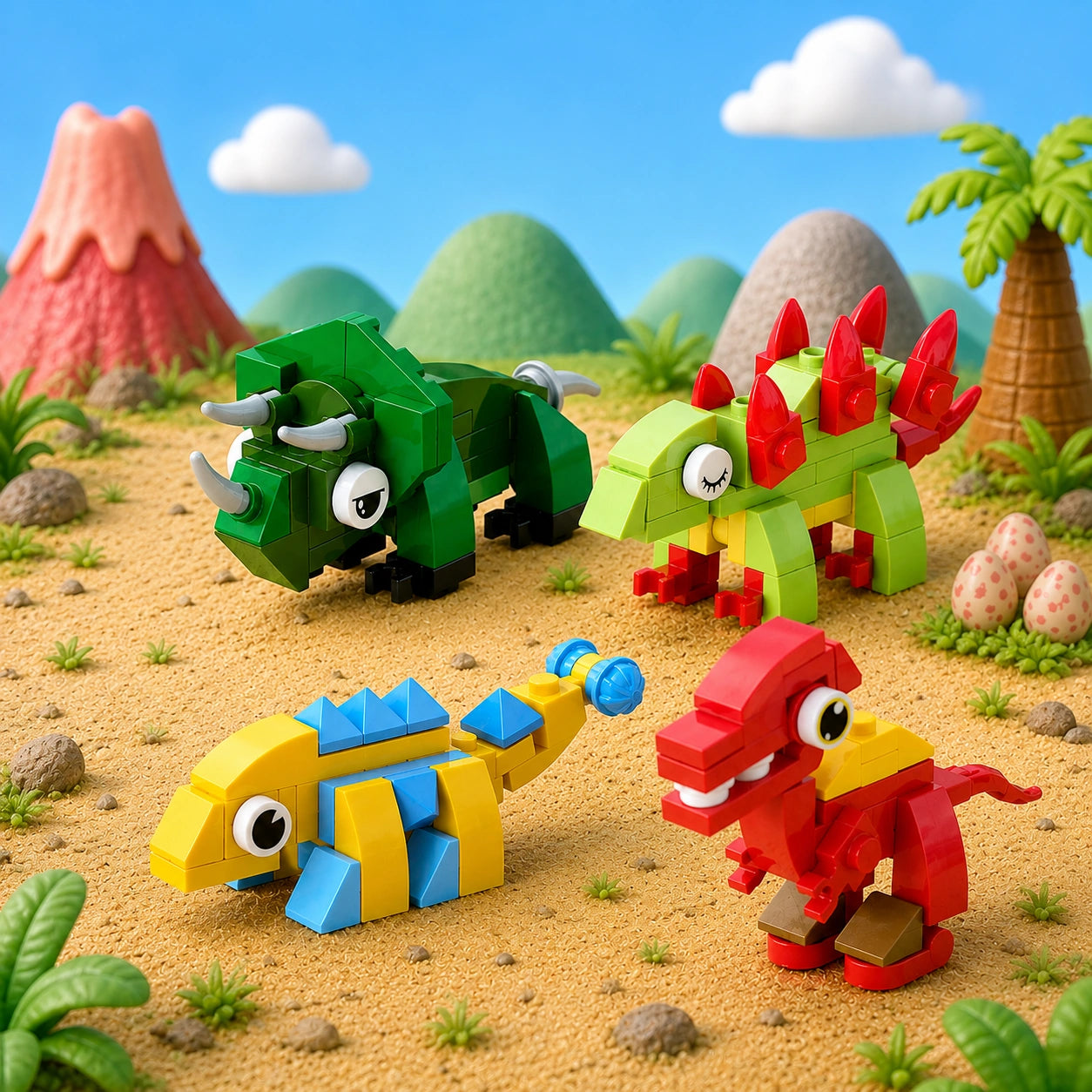 Dino Explorer Starter Pack (4 in 1 set)