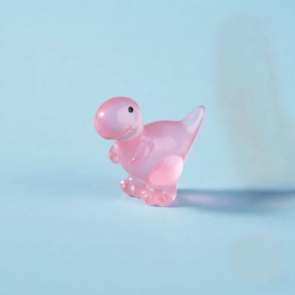 Miniature Glow Dinosaur Assorted (1pc)
