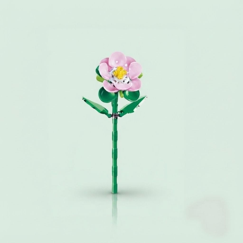 Hibiscus Flower Building Block (1Pc)