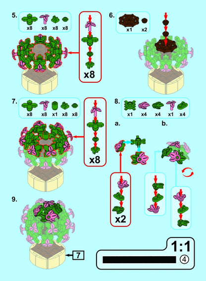 Portulacaria Afra Building Block Toy Plant(1pc)
