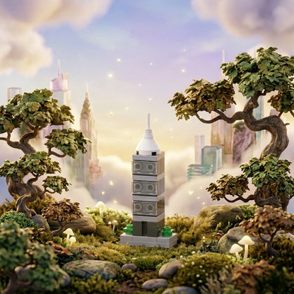 Empire State Tower Building Block (1Pc)