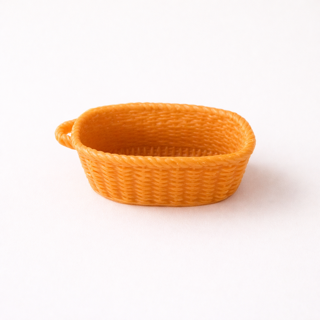 Miniature Basket (1Pc) on the white background.