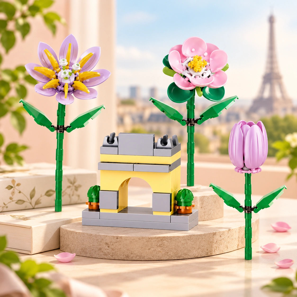 Paris In Full Bloom (4 in 1 set)