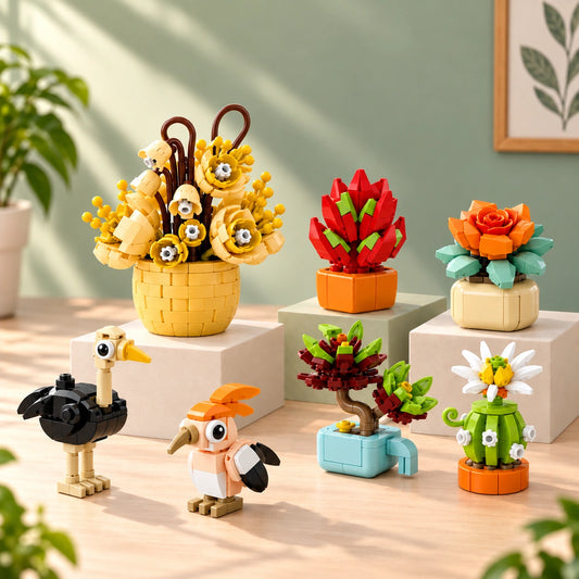 Sunlight Bloom & Birds (7 in 1 set)
