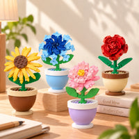 Four Seasons Potted Blooms ( 4 in 1 set)
