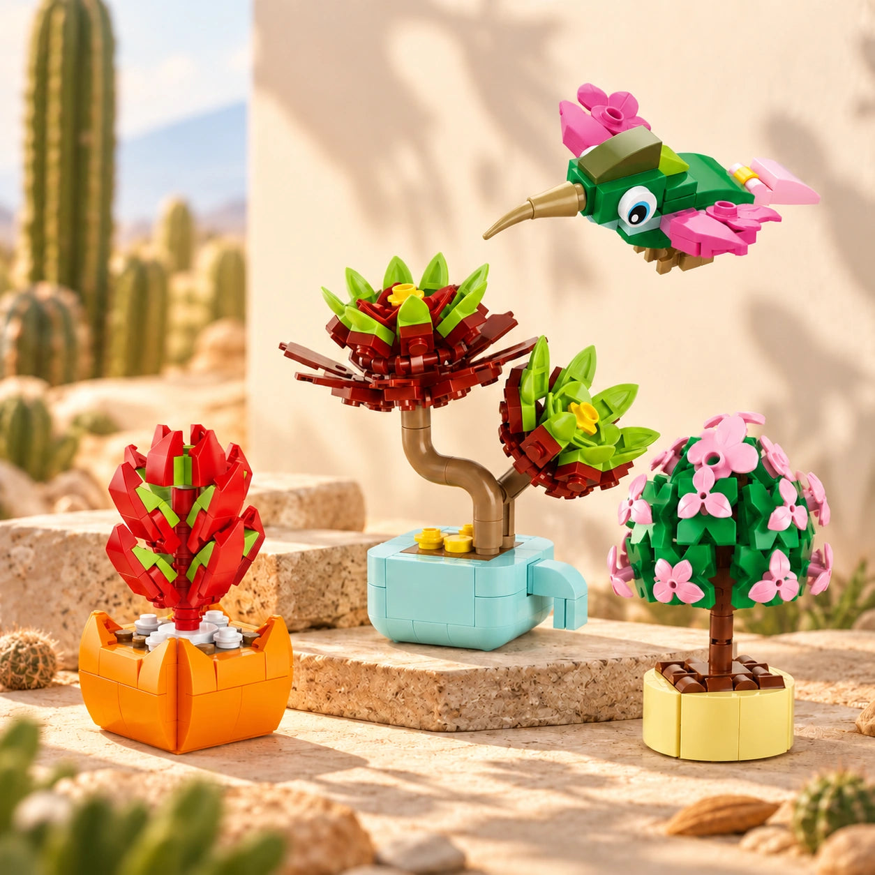 Hummingbird Desert Oasis ( 4 in 1 set )