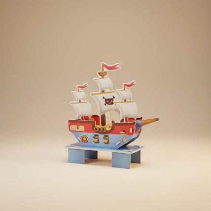 Adventure Pirate Ship 3D Puzzle (1Pc)