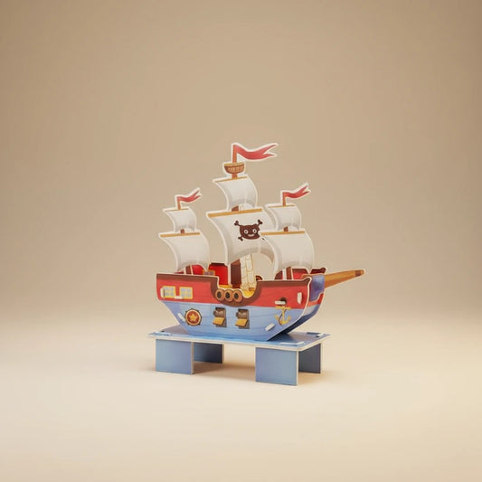 Adventure Pirate Ship 3D Puzzle (1Pc)