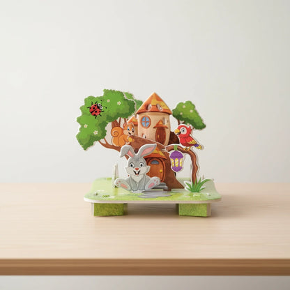 Enchanted Treehouse 3D Puzzle (1Pc)