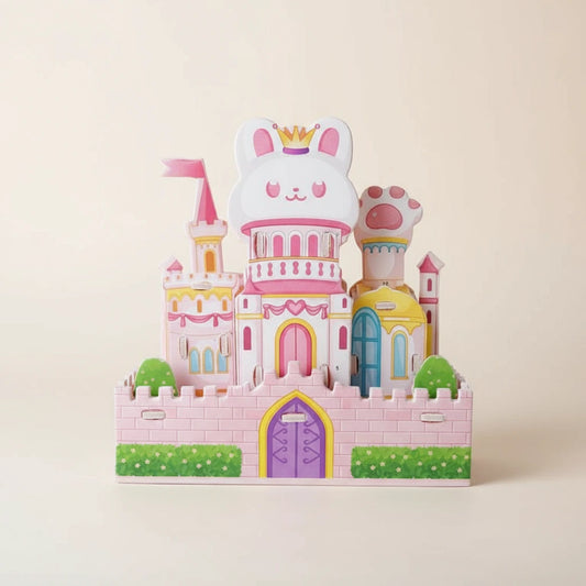 Magical Kitty Castle 3D Puzzle (1Pc)