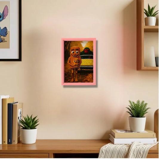 Forest Road Monster Ride Diamond Painting Kit (1Pc)