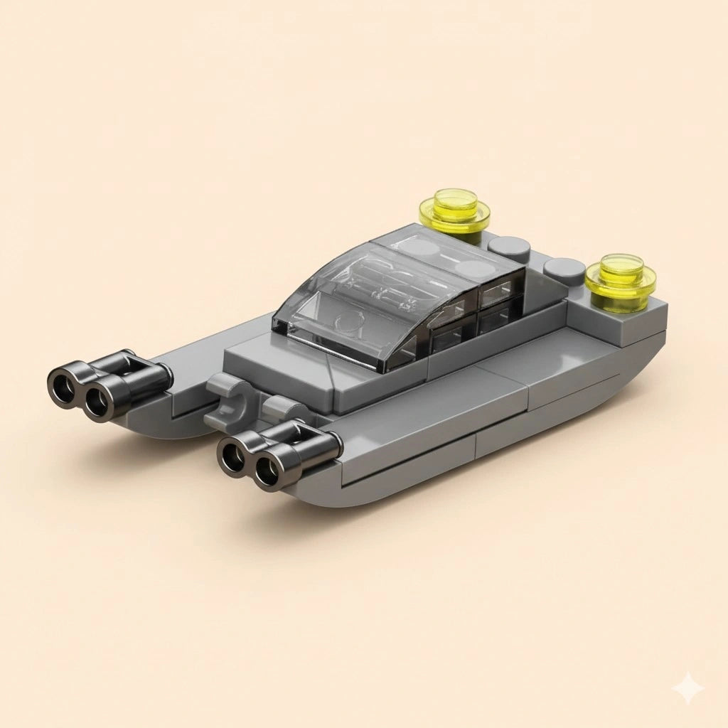 Chaseboat Building Block (1Pc) on the light background.