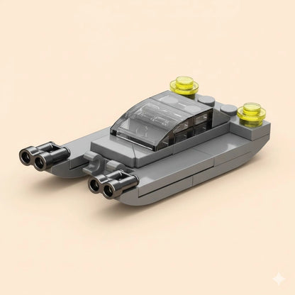 Chaseboat Building Block (1Pc) on the light background.
