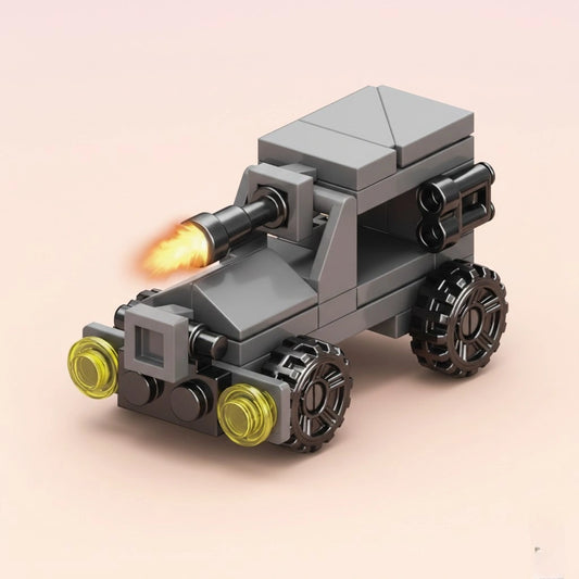 SteelFury Assault Truck Building Block (1Pc)