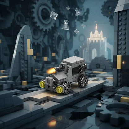 SteelFury Assault Truck Building Block (1Pc)