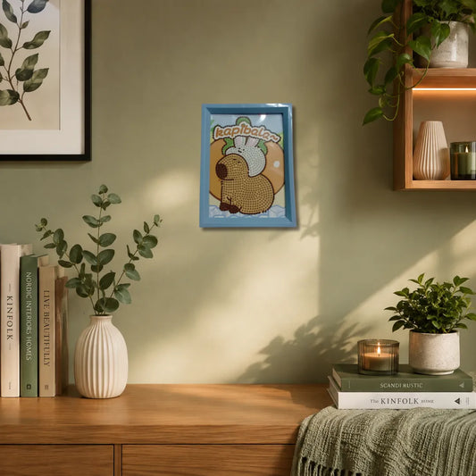 Kawaii Cow Diamond Painting Kit (1Pc)