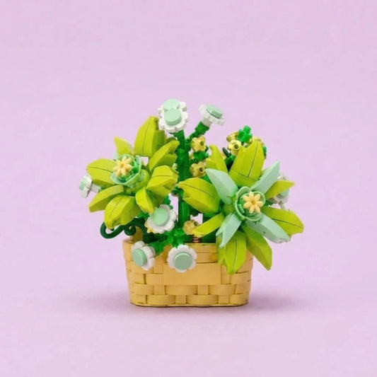 Light Green Flowering Gold Building Block (1Pc)