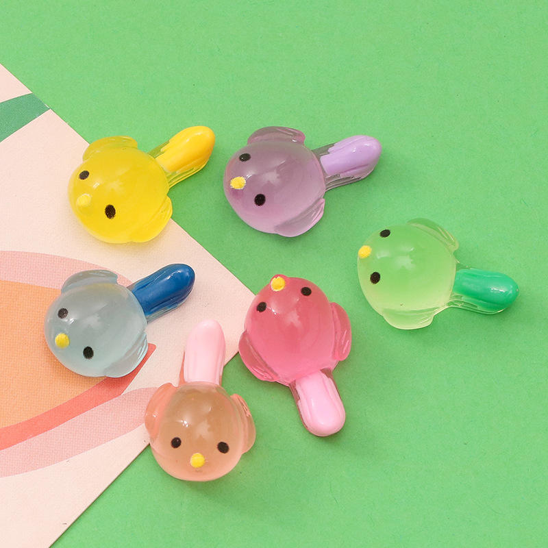 Collection of Miniature Bird Sparrow Toy Gift in different colours.