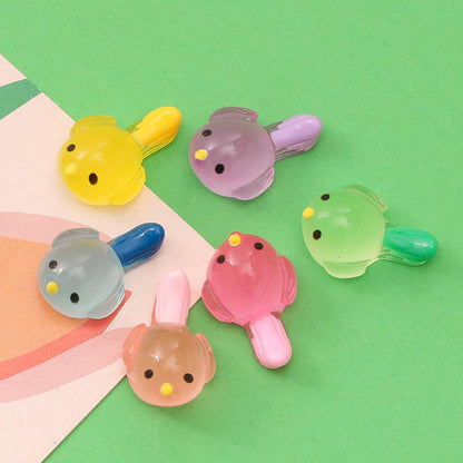 Collection of Miniature Bird Sparrow Toy Gift in different colours.