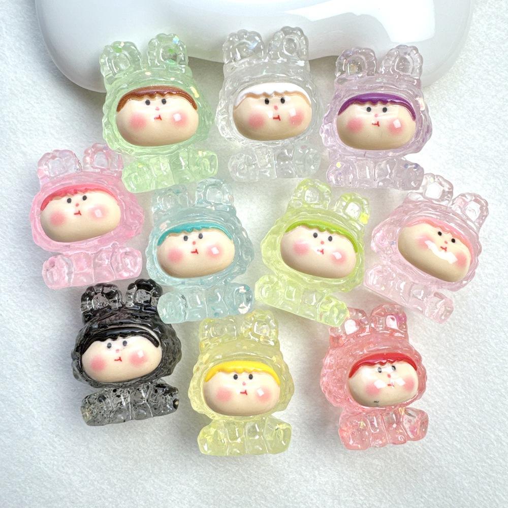 Collection of Miniature Glow Cute Dolls in different colour.