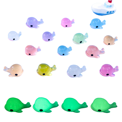 Miniature Glow Resin Fish (1pc)